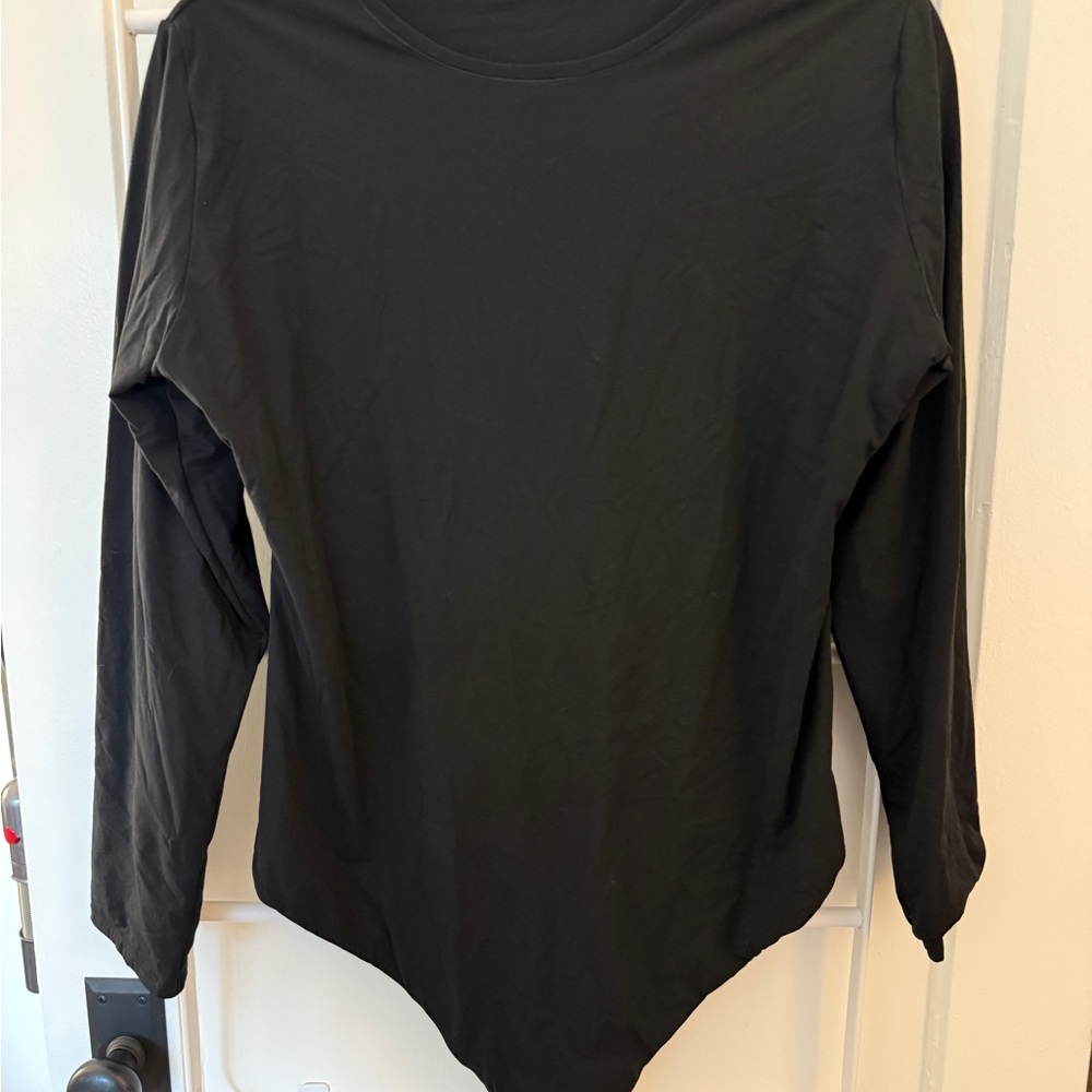 Auden Black Long Sleeve Bodysuit